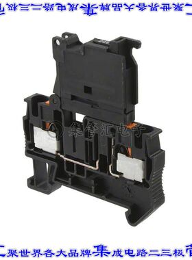 3211903 端子块连接器2POS断连6.2mm黑色10-24AWG