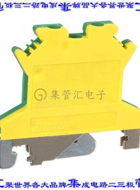 441119 0441119端子块连接器2POS接地地面5.2mm绿色黄色12-30AWG