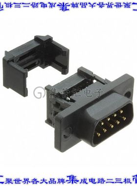A-DSF 09 LPIII/FP 连接器9POS插头公引脚2排D-Sub自由悬挂