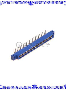 EBM22DRAS 卡边缘连接器44POS母头2排3.96mm蓝色镀金