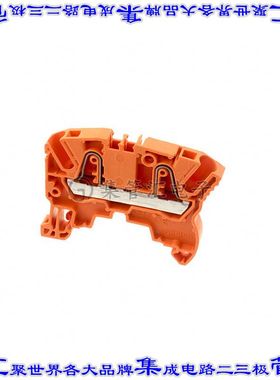 1SNK705030R0000 端子块连接器2POS馈通式5.2mm橙色12-26AWG