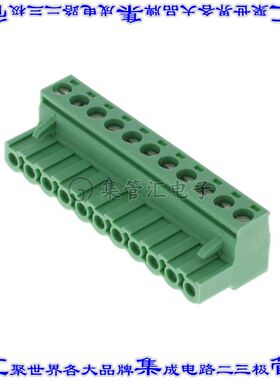 1912058 端子块连接器11POS插头母插口5.08mm绿色自由悬挂