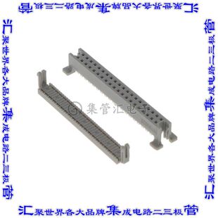 45140-000030 矩形连接器40POS插座2排1.27mm母插口IDC镀金自由悬
