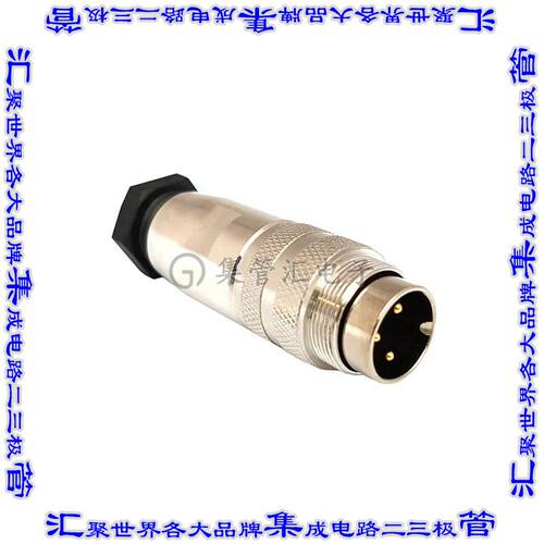 PXMBNI16FIM08ASCPG9 圆形连接器8POS插座公形引脚焊杯镀金自由悬