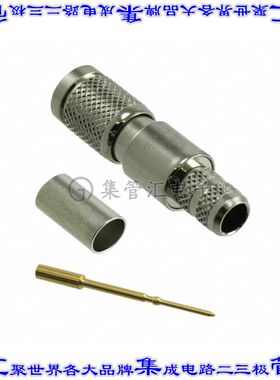 282135-75 同轴连接器插头公引脚压接75欧姆自由悬挂