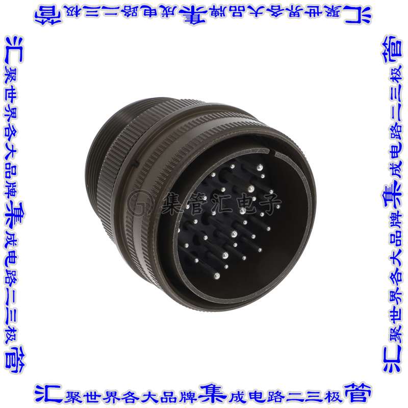 MS3106A32-8P 圆形连接器30POS插头公引脚焊杯银自由悬挂