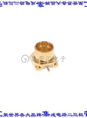 734153811 0734153811同轴连接器SMP插头公引脚焊接表面安装通孔