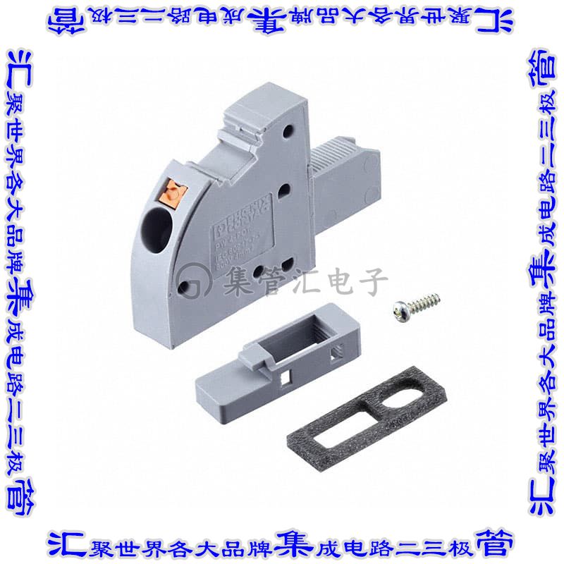 3056938 接插件连接器TERM BLK PUSH IN CLMP 1POS GRAY