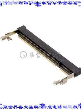 1717254-4 接插件连接器CONN SKT SODIMM 200POS R/A SMD
