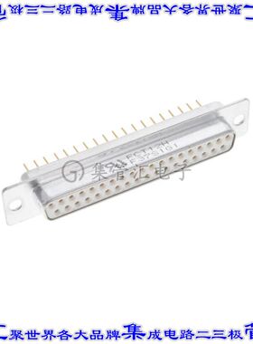 1727040072 连接器37POS插座母插口2排D-Sub通孔