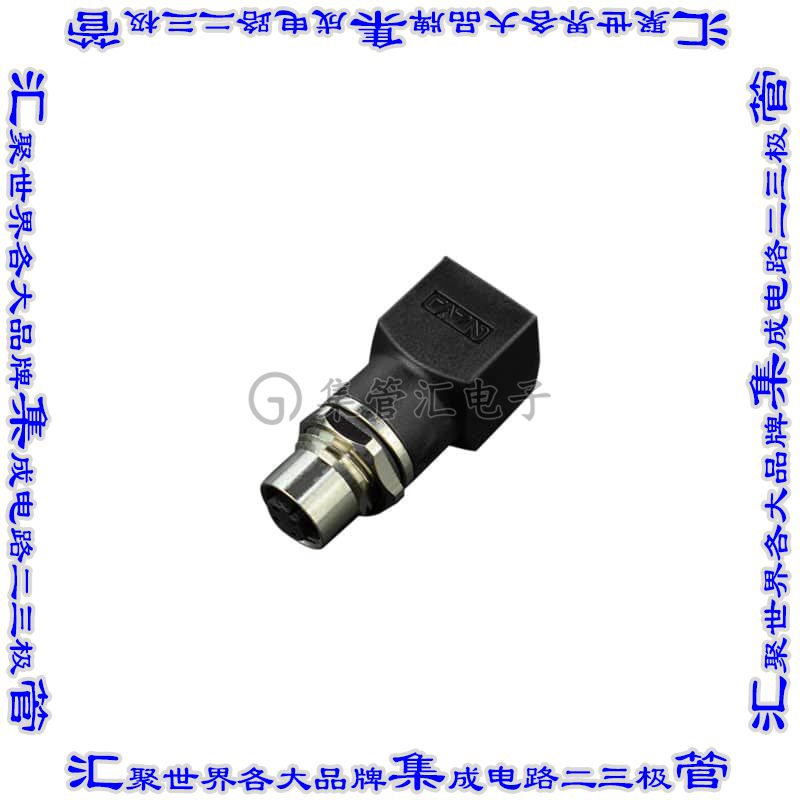 FIT0853 适配器 圆形母插口4 针位M12 至 模块母插孔8p8c（RJ45）