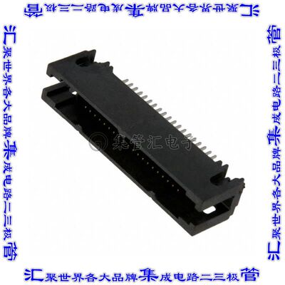 81040-600203-RB 针座连接器40POS接头2排1.27mm公形插针通孔直针