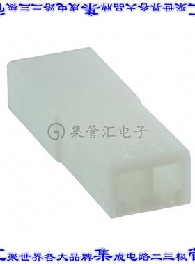 SYR-02TV 矩形连接器外壳2POS插座2.5mm公形引脚白色自由悬挂