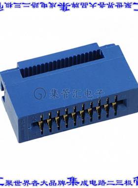 CWR-170-20-0000 卡边缘连接器20POS母头2排2.54mm蓝色镀金