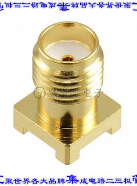 CONSMA001-SMD-G 同轴连接器SMA插座母插槽焊接50欧姆表面贴装