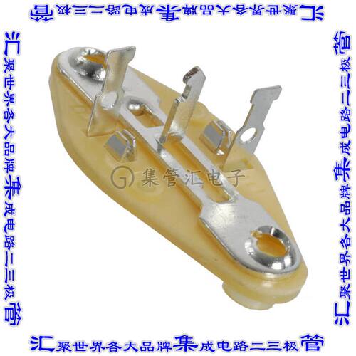 4601 连接器IC插座晶体管TO-3插口3(椭圆)位置锡底座安装
