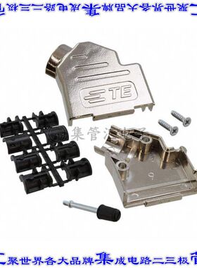 2198618-9 连接器9POS后壳45度屏蔽银