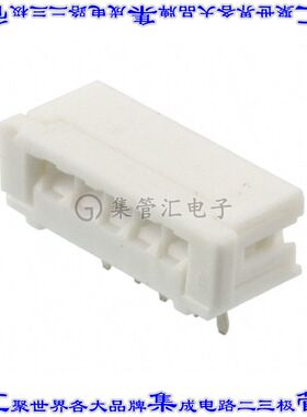 521510510 0521510510连接器5POS插座2mm通孔直角压配插入式26AWG