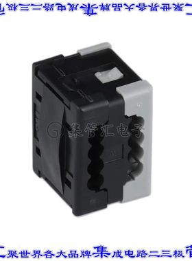 38704-FF880 矩形连接器8POS接线头2排2.54mmIDC镍自由悬挂