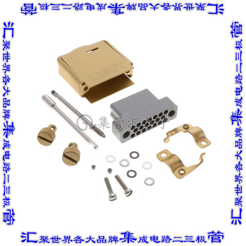 GMCT20F0E100JC 矩形连接器外壳20POS插座3排3.81mm母形插口灰色