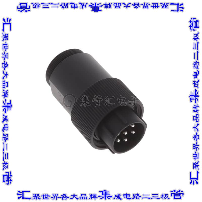 JR16WP-7P(31) 圆形连接器7POS插头公引脚焊杯银自由悬挂