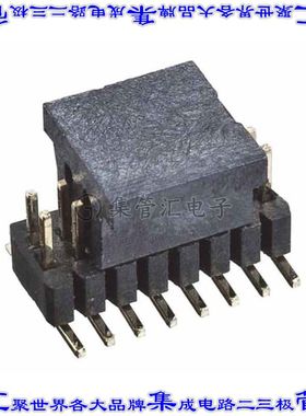 M40-3200845R 针座连接器16POS接头2排1mm公形插针表贴SMD镀金