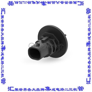2325103 针座连接器2POS接头2.54mm公形插针通孔直针镀金