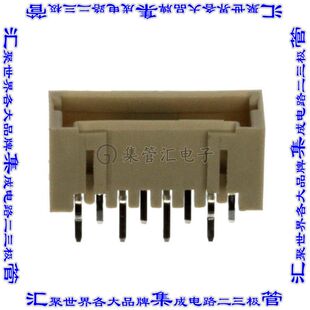 292207 针座连接器8POS接头1.5mm公形插针通孔直针锡