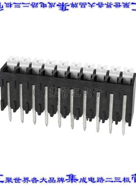 TBLH10V-350-10BK 线对板连接器10POS接线端子3.5mm通孔垂直带板