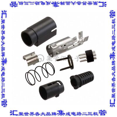 KPPX-4P 圆形连接器4(电源)插头公引脚焊杯银自由悬挂