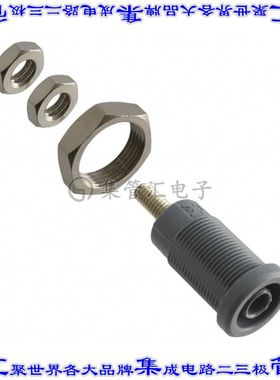 72930-8 接插件连接器CONN BANANA JACK THRD GRAY