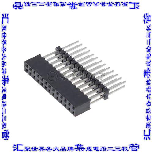 ESQT-113-02-M-D-553 针座连接器26POS插座2排2mm叉状通孔直针镀
