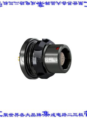 GK0YAR-P09UC00-000L 圆形连接器9POS插座母插口焊接镀金面板安装