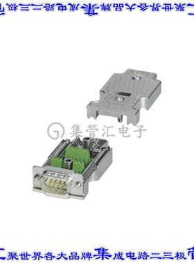 2904467 连接器9POS插头公引脚2排D-Sub自由悬挂