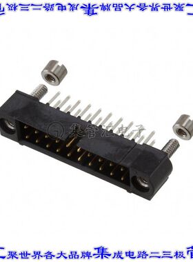 M80-5112042 针座连接器20POS接头2排2mm公形插针通孔直针镀金