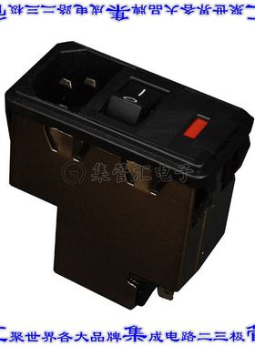 PS0S0SSXB 电源接入连接器3POS插座公插片模块IEC320-C14面板安装