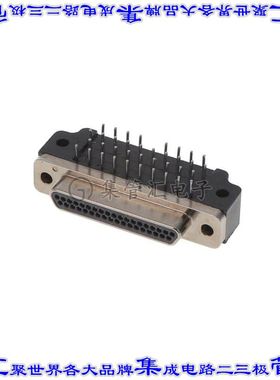 MDM-37PCBR-L61-A174-F222 连接器37POS插头公引脚2排D-TYPE型面