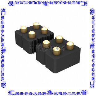 406-43-206-30-068001 针座连接器6POS插座2排2.54mm母形插口表贴