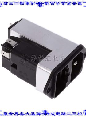 4303.5033 电源接入连接器3POS插座公插片模块IEC320-C14面板安装