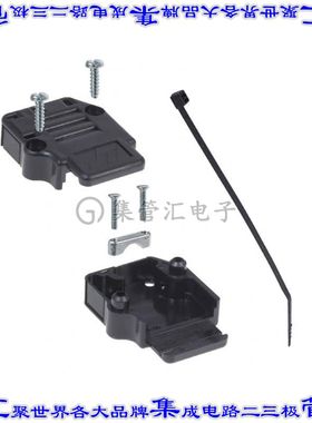 863093C09ALF 连接器9POS后壳90度无屏蔽黑色