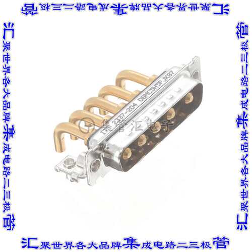 DBMC-5H5P-J-K87 连接器5(电源)插头公引脚D-Sub组合式面板安装通
