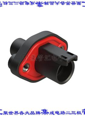 ATHD04-1-12P-PM05 圆形连接器1(电源)插座公形引脚压接面板安装