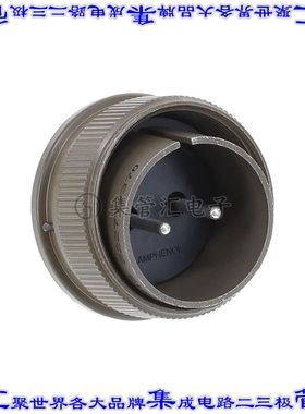 10-069522-08P 圆形连接器2POS插头公引脚压接自由悬挂