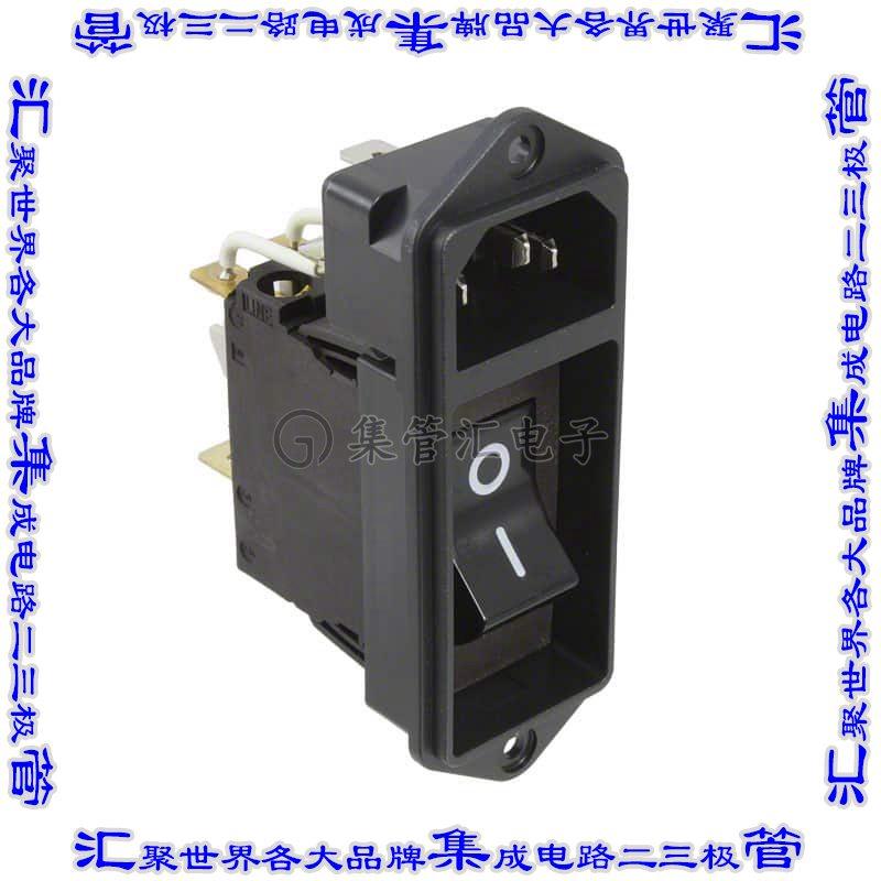 DF11.2078.0010.01 电源接入连接器3POS插座公插片模块IEC320-C14