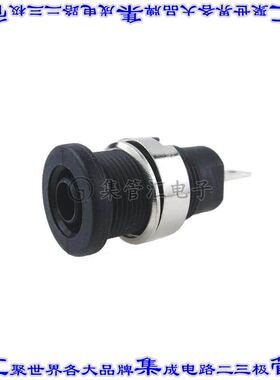 FCR73575B 接插件连接器4MM PANEL SKT S16N/4.8 BLK WNW