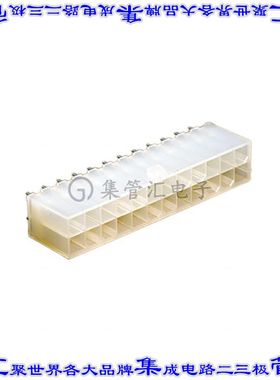 39288240 0039288240针座连接器24POS接头2排4.2mm公形插针通孔直