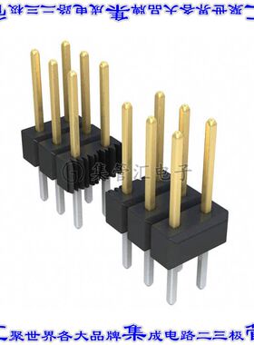 10977046 0010977046针座连接器4POS分离式2排2.54mm公形插针通孔