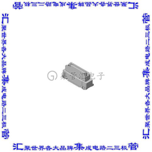 AX01F040VABBR300 板对板连接器40POS插座中央带触点2排0.64mm表