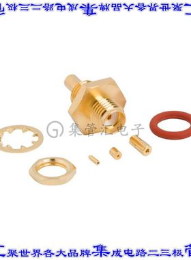 901-10753 同轴连接器SMA插孔母形插口焊接50欧姆面板安装