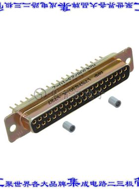 1757830-4 连接器37POS插座母插口2排D-Sub通孔